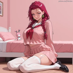 [Velurieve] Jessie - Pink Serafuku [AI Generated]