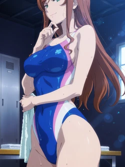 [Kurohime] カミキ・ミライ（競泳水着）[AI Generated]