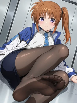 [せめもり] Nanoha Takamachi (Magical Girl Lyrical Nanoha) [AI Generated]