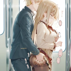 [ntaz] Mahiru Got Touched On Train [AI Generated]