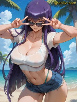 [FryTime] Busujima Saeko - Highschool of the Dead [AI Generated]
