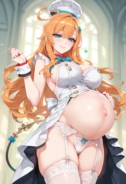 ChocoPizza - Escoffier (Genshin Impact) [433p] [AI Generated]