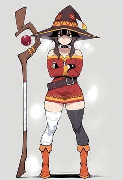 [JennieArt02] Megumin 2 packs (Patreon) [AI Generated]