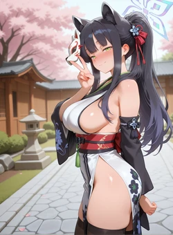 [Revy Neon] Shun | Blue Archive (Patreon) [AI Generated]