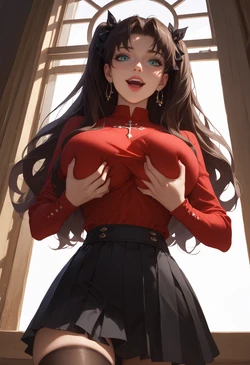[euskyart] Rin Tohsaka (2025-07-07) [AI Generated]