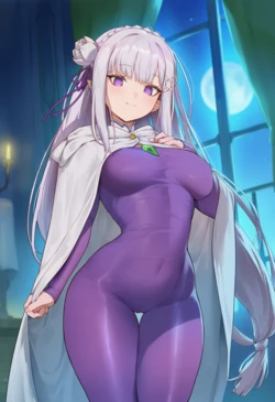 [Surinai] Emilia bodysuit [AI Generated]