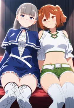 [Corudozera] [200pics] #3 Lawine x Kanne (ラヴィーネxカンネ) / Frieren: Beyond Journey’s End (葬送のフリーレン) [AI Generated]