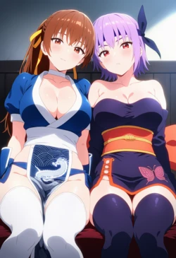 [Corudozera] [200pics] Kasumi x Ayane (かすみxあやね) / DEAD OR ALIVE (デッド オア アライブ) [AI Generated]