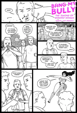 Bang My Bully - Taming of Wonder Woman [Dark Hair Edition]