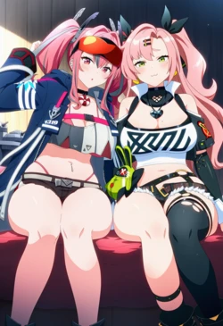 [Corudozera] [110pics] Bremerton x Nicole Demara (ブレマートンxニコル・デマラ) / Azur Lane x Zenless Zone Zero (アズールレーンxゼンレスゾーンゼロ) [AI Generated]