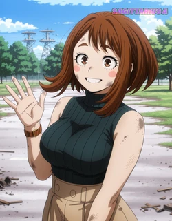 [SAGITTARIUS A] Ochaco Uraraka - My Hero Academia [AI Generated]