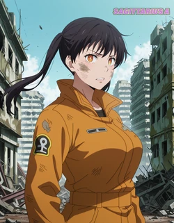 [SAGITTARIUS A] Tamaki Kotatsu - Fire Force [AI Generated]