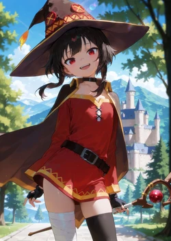 [analucia]megumin tentacle[AI GENERATED]