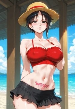 ChocoPizza - Monkey D Luffy (406) [AI Generated]