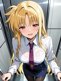 [せめもり] Fate Testarossa (Magical Girl Lyrical Nanoha) [AI Generated]