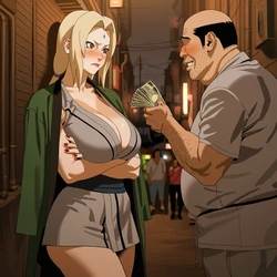 [FlavorLayers] Tsunade Prostitution [AI Generated]