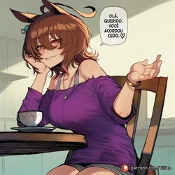 [Tillian] Agnes Tachyon Parte 2 (Uma Musume) [Portuguese] [Descensored] [AI GENERATED] - Full Set