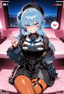 [Nankoai] Hoshimachi Suisei -3rd Costume -Lovehotel [AI Generated]