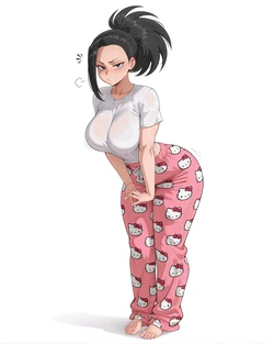 [Eve Kiss] Momo Yaoyorozu (Harem Dancer) [AI Generated]