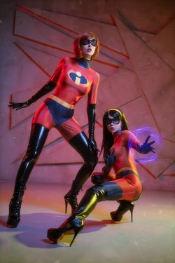 Lera Himera & Caterpillar Cos - Elastigirl and Violet
