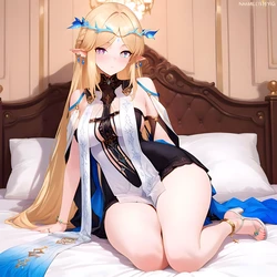 [Hentai BBC] Wuthering Waves Cartethyia x BBC [AI Generated]