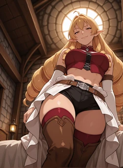 [Phan Desire] Request - BBC - Elinalise Dragonroad - Mushoku Tensei [AI Generated]