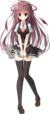 [Makura] Sakura no Uta -Sakura no Mori no Ue wo Mau- 10th Anniversary Edition - Character Sprites (Part 2)