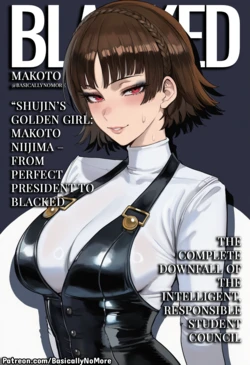 [BasicallyNoMore] Makoto Niijima Blacked (Patreon) [AI-generated]