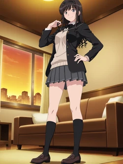 [Kurohime] 森島はるか [AI Generated]