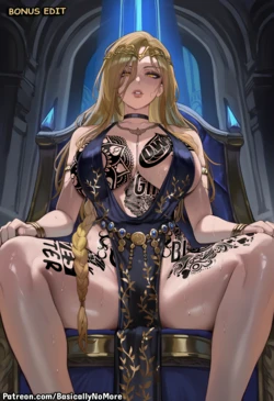 [BasicallyNoMore] Queen Marika Blacked (Patreon) [AI-generated]