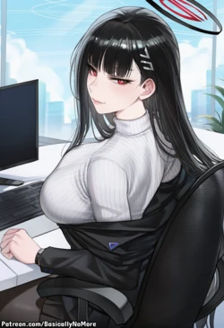 [BasicallyNoMore] Rio Tsukatsuki Blacked (Patreon) [AI-generated]