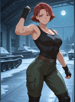 [Phan Desire] Request - Meryl Silverburgh - Metal Gear Solid [AI Generated]