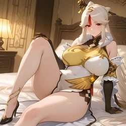 [Hentai BBC] Genshin Impact Ningguang x BBC [AI Generated]