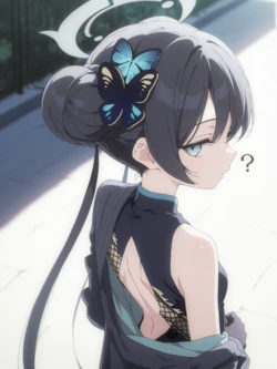 [hakohugu] Ryuuge Kisaki ① Suiminkan (Blue Archive) [AI Generated]