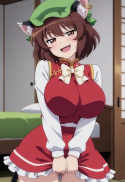 [Hachimides] Chen (Touhou Project) - 15.06.2025 NSFW Content [AI Generated]