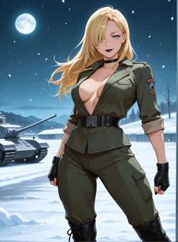 [Phan Desire] Request - Sniper Wolf - Metal Gear Solid [AI Generated]