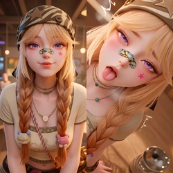 【可以色色18+】王者荣耀 《农一夏》CG女主 肏孕 [AI Generated]