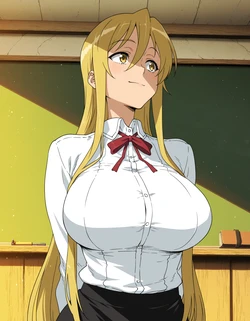 [Haniodon] ~ 鞠川静香  Marikawa Shizuka ~ (Highschool Of The Dead) (Patreon) [AI Generated]