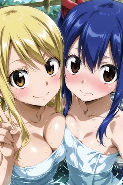 (Thebardspirit) Lucy & Wendy [AI Generated]