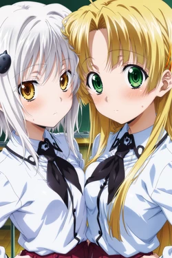 (Thebardspirit) Asia and Koneko [AI Generated]