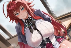 [Smol NTR] Rias vs BBC (1-2) [Ai Generated]