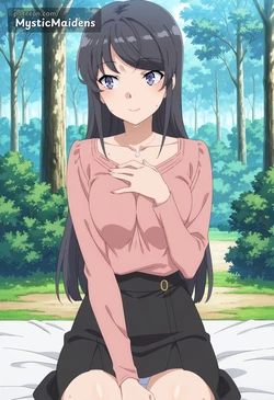 [MysticMaidens] Mai Sakurajima - Rascal Does Not Dream of Bunny Girl Senpai [111 pics Full Set] [AI Generated]