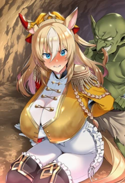 [コクオウ] デュランダル vsゴブリン [AI Generated]