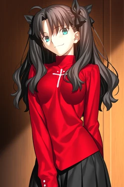 [社畜サーバント] Rin Tohsaka 146P - Fate Stay Night [AI Generated]