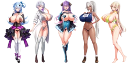 [Milk Factory] Motto! Haramase! Honoo no Oppai Isekai Oppai Spy Gakuen! Characters sets Part2