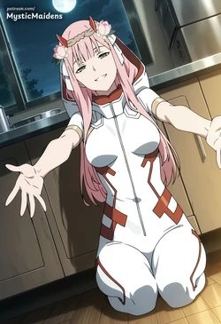 [MysticMaidens] Zero Two - Darling in the Franxx [124 pics Full Set] [AI Generated]