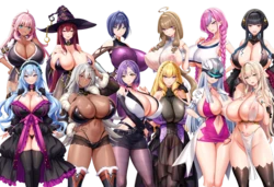[Milk Factory] Motto! Haramase! Honoo no Oppai Isekai Oppai Spy Gakuen! Characters sets Part3