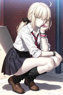 [社畜サーバント] Artoria Alter (Saber) 227P - Fate Stay Night [AI Generated]