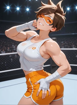 [Phan Desire] Tracer - Overwatch [AI Generated]