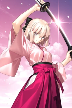 [社畜サーバント] Okita Souji (Sakura Saber) 106P - Fate Grand Order [AI Generated]